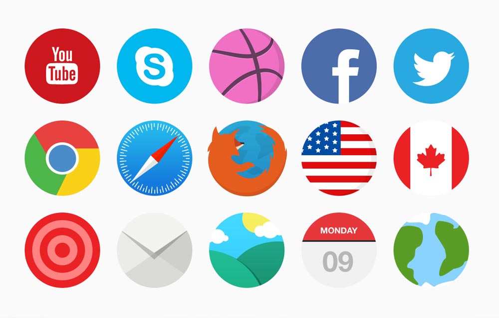 Flat Icons