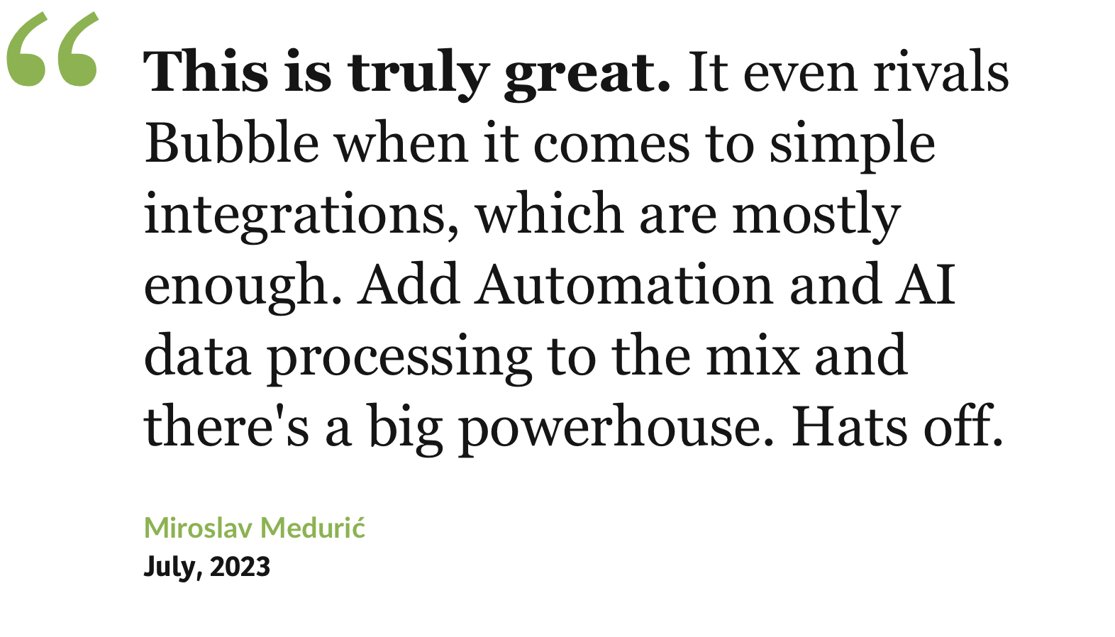 Cornerstone Charts Testimonial 1