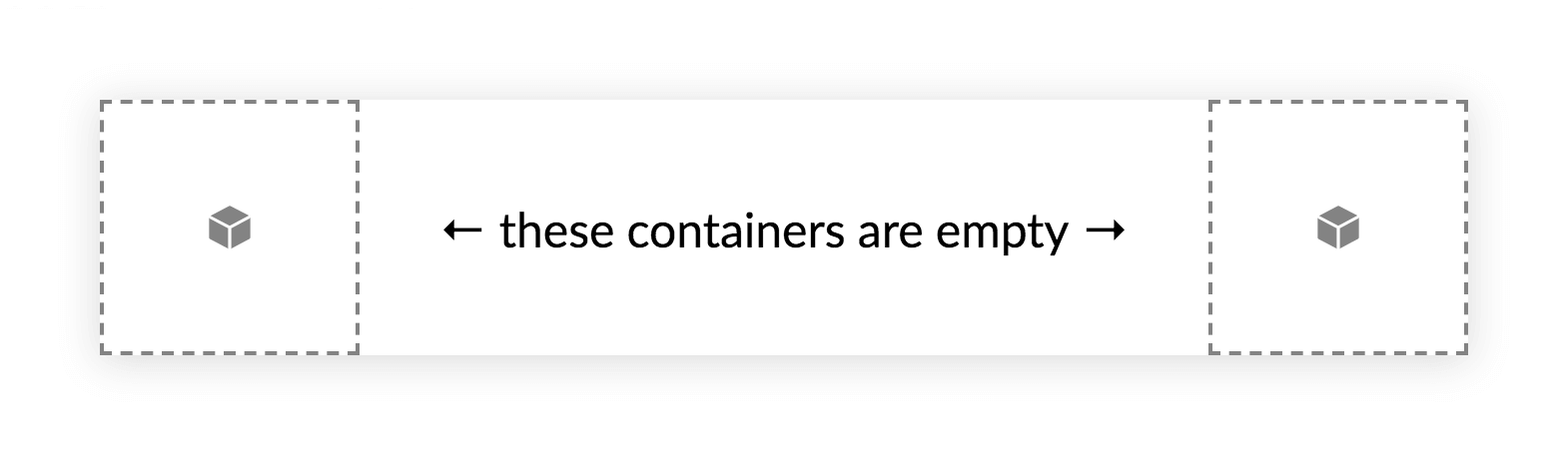 Empty Containers