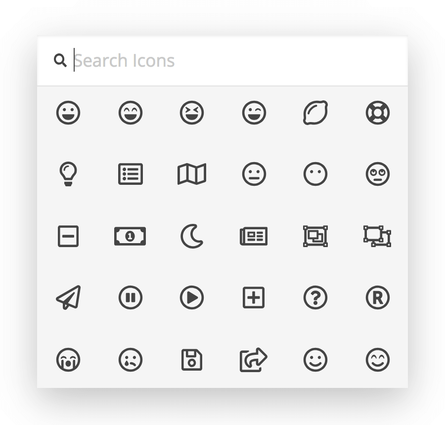 Font Awesome 5 Integration