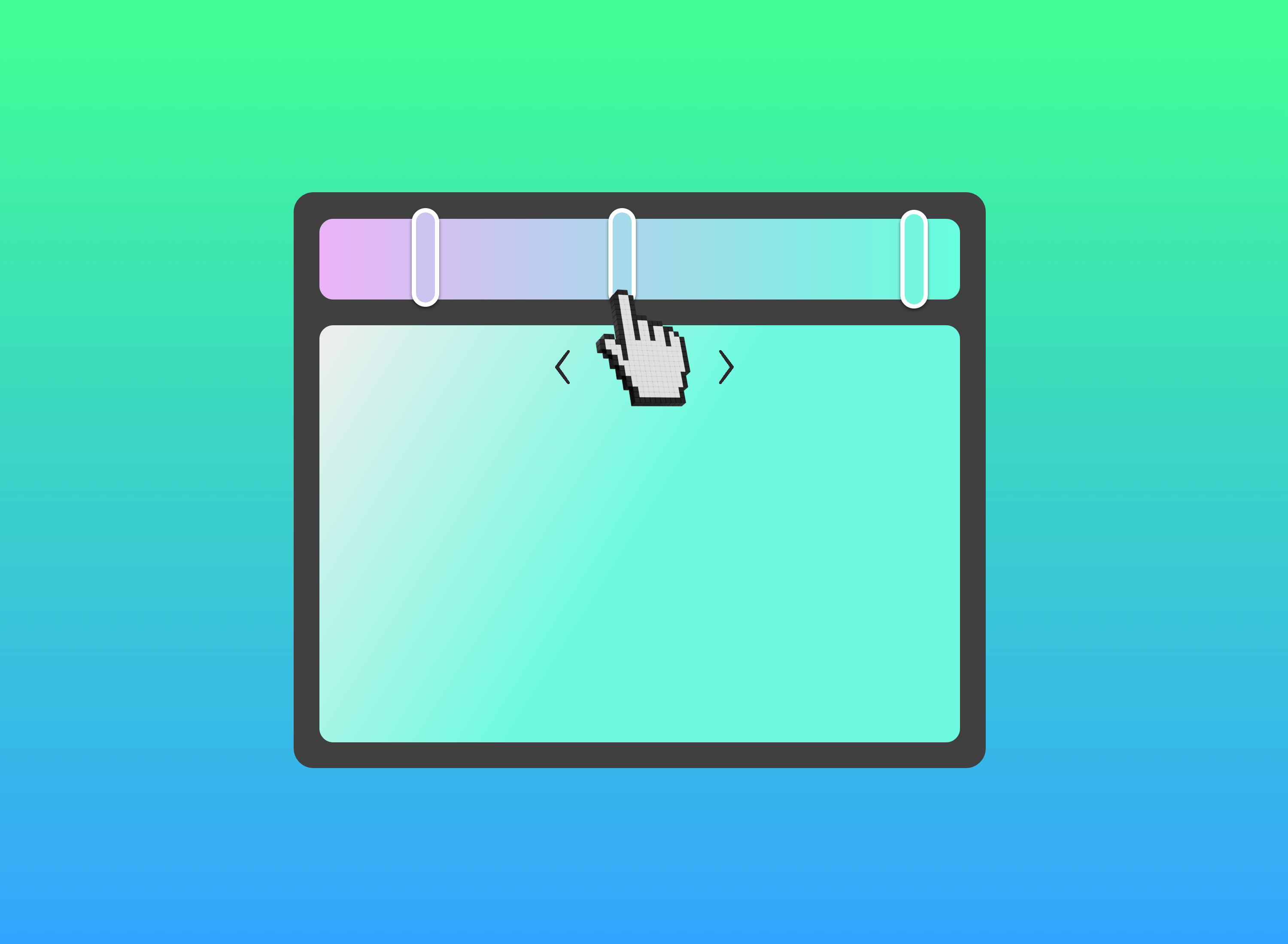 Gradient builder color stop dragging