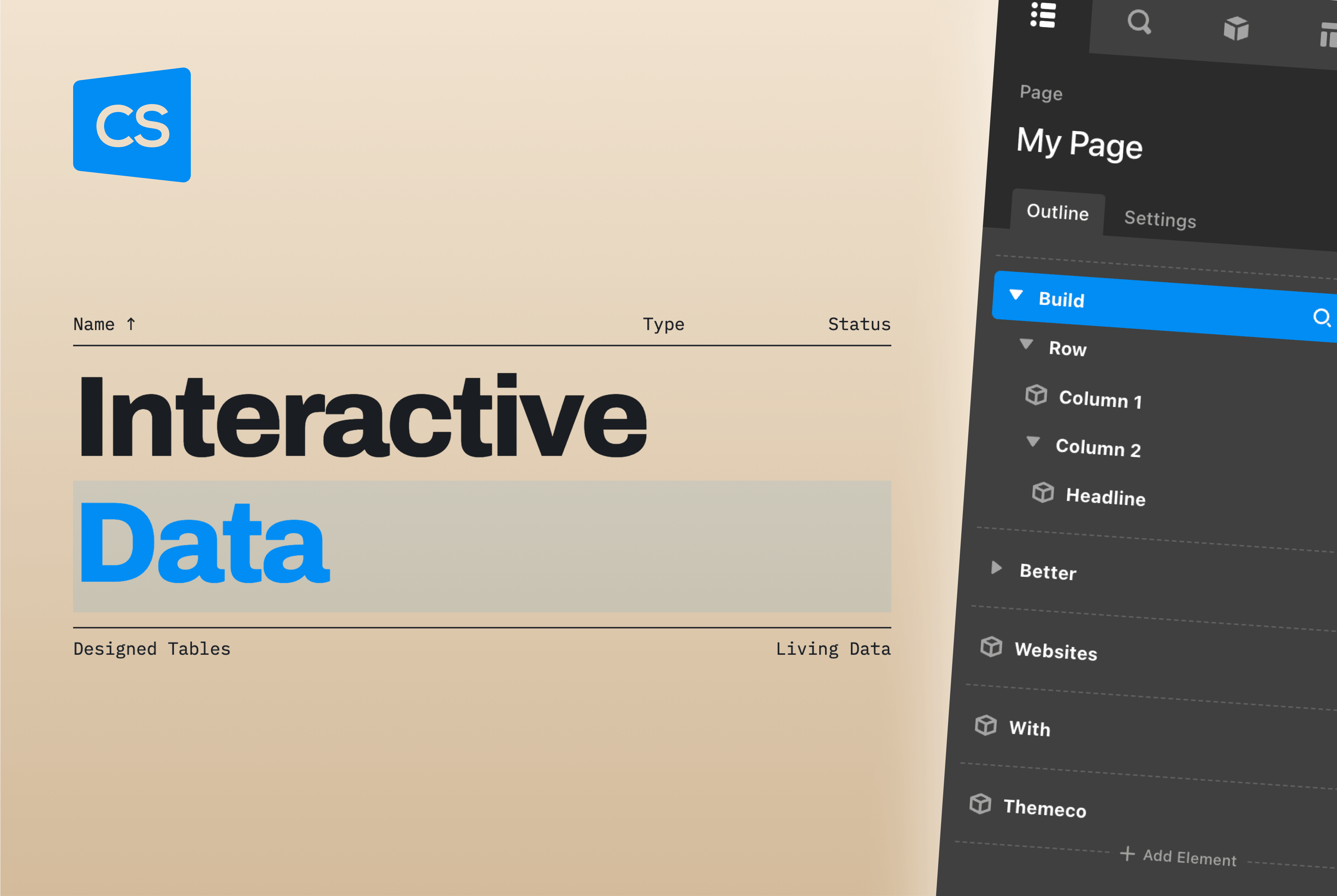 Interactive Data Poster